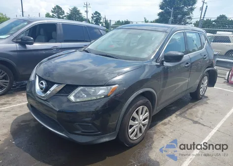 2016 Nissan Rogue S z USA, uszkodzony, nr VIN KNMAT2MV2GP729373